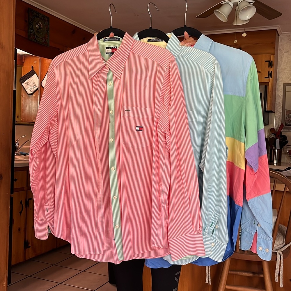 Bundle- 3 women’s size 12 Tommy Hilfiger Shirts